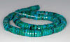 8x2-8x3MM Chrysocolla Gemstone Heishi Slice Loose Beads 7.5 inch Half Strand (90182781-A140)