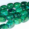 18x14MM Chrysocolla Gemstone Nugget Loose Beads 7.5 inch Half Strand (90182647-A139)