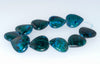 20MM Chrysocolla Gemstone Love Heart Loose Beads 7.5 inch Half Strand (90182654-A139)