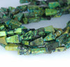 13x8MM Chrysocolla Gemstone Triangle Loose Beads 16 inch Full Strand (90182660-A138)