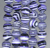 12MM Purple Black Matrix Turquoise Gemstone Round Loose Beads 7.5 inch Half Strand (90183235-A149)