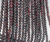 5-6MM Red Garnet Gemstone Round Loose Beads 15 inch Full Strand (90183589-A117)