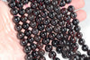 9MM Red Garnet Gemstone Round Loose Beads 15.5 inch Full Strand (90183593-A117)