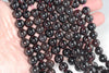 11MM Red Garnet Gemstone Round Loose Beads 15 inch Full Strand (90183595-A117)