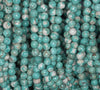 7 - 8MM Turquoise Howlite Gemstone ROUND Loose Beads 15.5 inch Full Strand (90184626-A132)