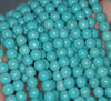 8MM Turquoise Howlite Gemstone ROUND Loose Beads 16 inch Full Strand (90184630-A132)