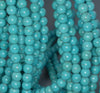 8MM Turquoise Howlite Gemstone ROUND Loose Beads 16 inch Full Strand (90184630-A132)