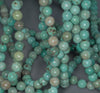 8MM Turquoise Howlite Gemstone ROUND Loose Beads 15.5 inch Full Strand (90184635-A133)