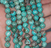 8MM Bonsai Garden Chrysotine Gemstone ROUND Loose Beads 15.5 inch Full Strand (90184637-A133)