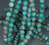 8MM Bonsai Garden Chrysotine Gemstone ROUND Loose Beads 15.5 inch Full Strand (90184637-A133)