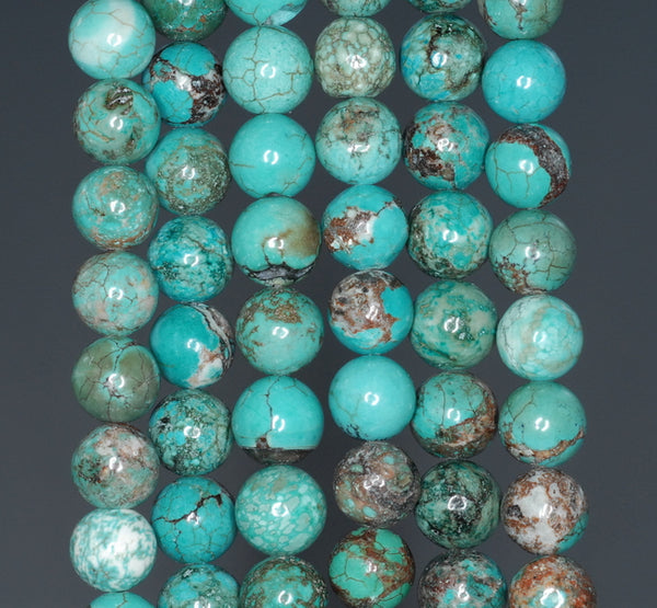 8MM Bonsai Garden Chrysotine Gemstone ROUND Loose Beads 15.5 inch Full Strand (90184637-A133)