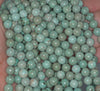 8MM Turquoise Howlite Gemstone ROUND Loose Beads 16 inch Full Strand (90184642-A133)