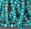 8MM Turquoise Howlite Gemstone ROUND Loose Beads 16 inch Full Strand (90184644-A133)