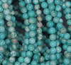 8MM Turquoise Howlite Gemstone ROUND Loose Beads 15.5 inch Full Strand (90184647-A134)