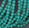 9MM Turquoise Howlite Gemstone ROUND Loose Beads 15.5 inch Full Strand (90184652-A134)