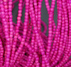 4MM Pink Turquoise Gemstone Round Loose Beads 15.5 inch Full Strand (90184684-A144)