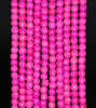 4MM Pink Turquoise Gemstone Round Loose Beads 15.5 inch Full Strand (90184684-A144)