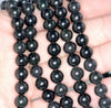 8MM Dark Forest Jade Gemstone ROUND Loose Beads 15.5 inch Full Strand (90184746-A124)