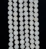 6MM White Jade Gemstone ROUND Loose Beads 15 inch Full Strand (90184748-A124)