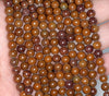 6MM Hickory Petrified Wood ROUND Loose Beads 15.5 inch (90184758-A125)