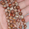 8MM Brecciated Jasper Gemstone ROUND Loose Beads 15.5 inch Full Strand (90184760-A125)