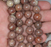 12MM Brecciated Lace Jasper Gemstone ROUND Loose Beads 15 inch Full Strand (90184763-A125)