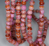 7MM Pink Zebra Jasper Gemstone ROUND Loose Beads 15 inch Full Strand (90184771-A126)