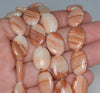 18 x 13MM Red Zebra Jasper Gemstone OVAL Loose Beads 15.5 inch Full Strand (90184781-A127)