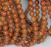 6MM Red Petrified Jasper Gemstone ROUND Loose Beads 15.5 inch Full Strand (90184782-A127)