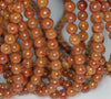 10MM Red Petrified Jasper Gemstone ROUND Loose Beads 15 inch Full Strand (90184785-A127)