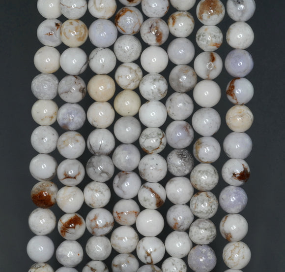 6MM Howlite Gemstone ROUND Loose Beads 15.5 inch Full Strand (90184794-A128)