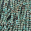 5MM Turquoise Howlite Gemstone ROUND Loose Beads 15.5 inch Full Strand (90184805-A128)