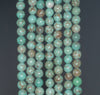 6MM Boulder Creek Turquoise Gemstone ROUND Loose Beads 16 inch Full Strand (90184828-A130)