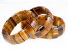 25X14-25X10MM Yellow Tiger Eye Gemstone Bracelet Loose Beads 8 inch Half Strand (90189777-B97)