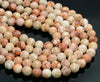 White Genuine Imperial Jasper Gemstone Round 6mm 8mm 10mm Loose Beads (A263)