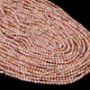 2MM Natural Rhodonite Gemstone Grade A Micro Faceted Round Loose Beads 15 inch Full Strand (80008862-P13)