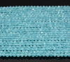 2MM Cat Eye Gemstone Blue Micro Faceted Round Beads Grade AAA 14.5 inch Full Strand (80007180-A247)