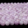 Natural Kunzite Gemstone Grade AAA Round 7MM 8MM 9MM 10MM 11MM 12MM 13MM 14MM Loose Beads (D325)