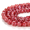 Natural Strawberry Quartz Gemstone Grade AAA Round 4MM 5MM 6MM 7MM Loose Beads (D87)