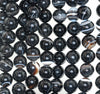 12mm Black Agate Gemstone Grade AA Round Loose Beads 15 inch Full Strand (90189315-676)