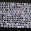 Blue Tanzanite Gemstone Grade AA Micro Faceted Round 3mm 4mm Loose Beads (A260)