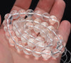 6mm Clear Quartz Rock Crystal Gemstone Grade AAA Faceted Round Loose Beads 15.5 inch Full Strand (90187641-697)