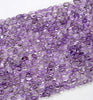 6-8MM Natural Amethyst Gemstone Pebble Nugget Loose Beads (D184)