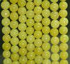 Natural Lemon Jade Gemstone Grade Aaa Round 4mm 6mm 8mm 10mm Loose Beads Full Strand (A257)