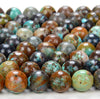 Natural Turquoise Gemstone Grade A Round 6MM 7MM Loose Beads (D149)