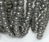 10mm Grey Pyrite Gemstone Grade AB Round Loose Beads 15.5 inch Full Strand (90187399-719B)