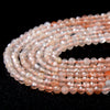 2MM Natural Arusha Sunstone Gemstone Grade AAA Micro Faceted Round Loose Beads 15 inch Full Strand (80009338-P26)