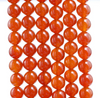 Carnelian Red Agate Gemstone Grade AAA 4mm 6mm 8mm 10mm 12mm Round Loose Beads 15.5" Full Strand (801)