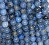 6mm South Africa Dumortierite Light Blue Gemstone Grade AAA Blue Round 6mm Loose Beads 15 inch Full Strand (80004628-115)