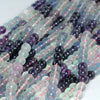 8mm Rainbow Fluorite Gemstone Grade AB Round Loose Beads 15.5 inch Full Strand (90187743-688)